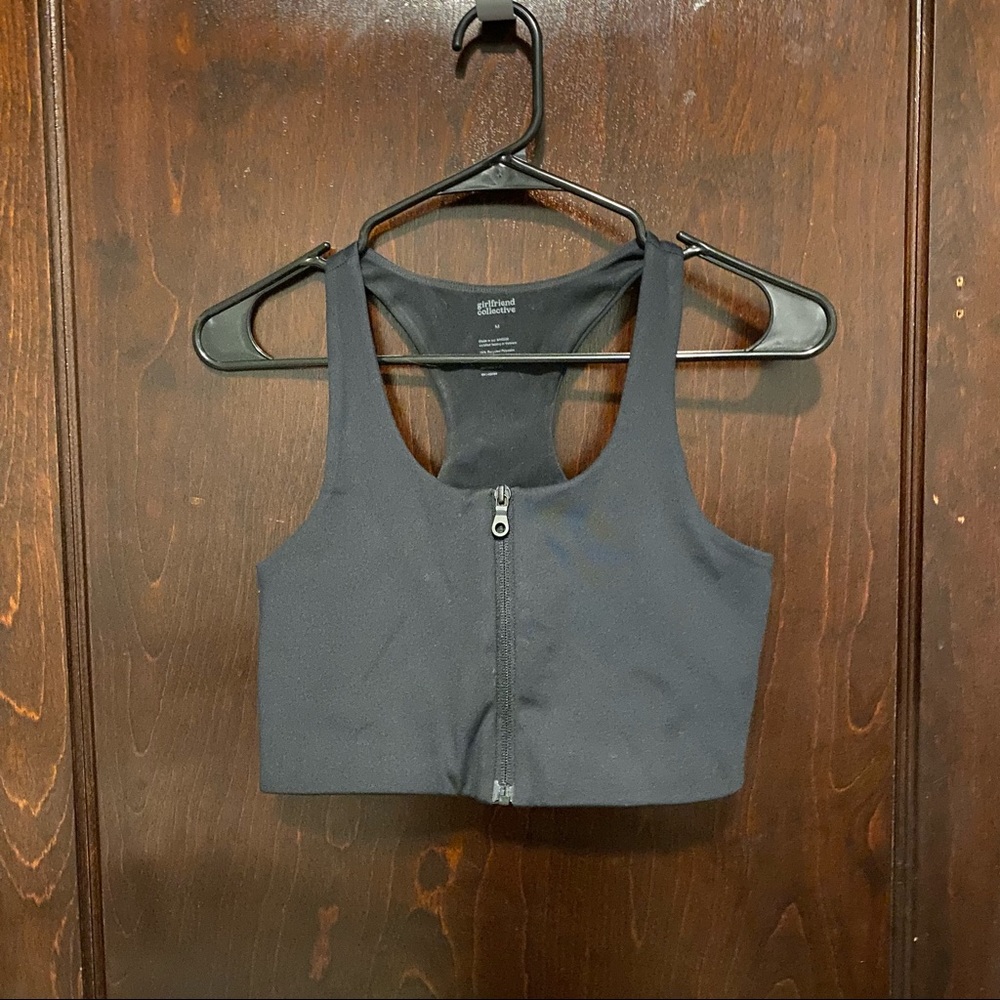 Girlfriend Collective Paloma Zip Bra